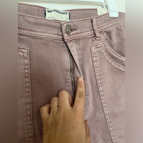 Free People We The Free Piper Mid-Rise Crop Wide-Leg Jeans - Picture 5 of 12